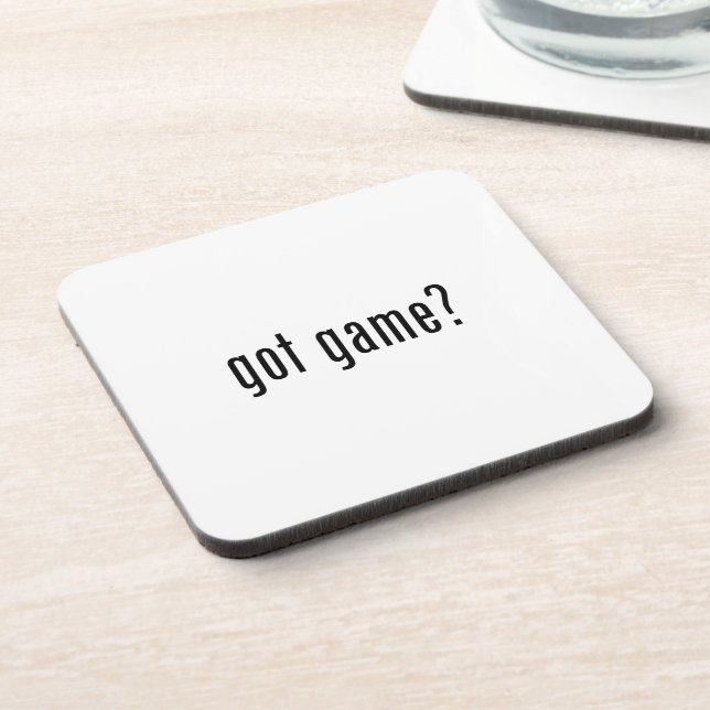 got game? coaster (Left Side)