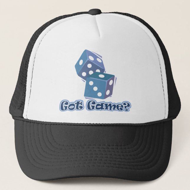 Got Game? dice Trucker Hat (Front)