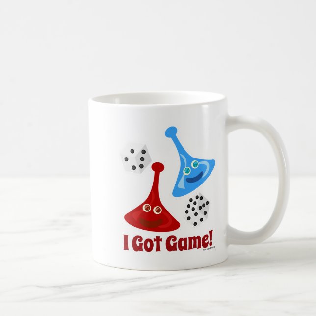 Got Game Fun Boardgamers Tabletop Saying Coffee Mug (Right)