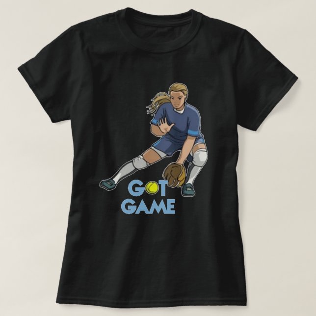 Got Game Softball Shirt (Design Front)