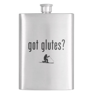 Got Glutes Telemark Skiing Hip Flask