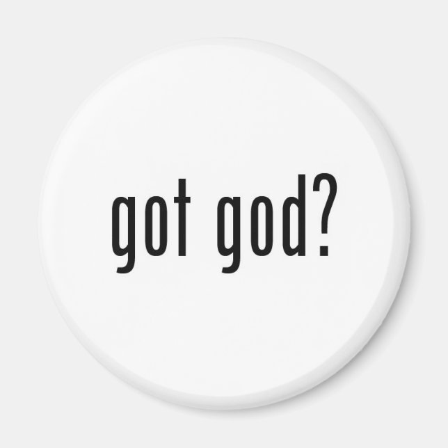 got god? magnet (Front)