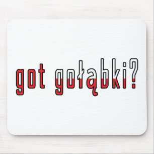 got golabki? Flag Mouse Pad