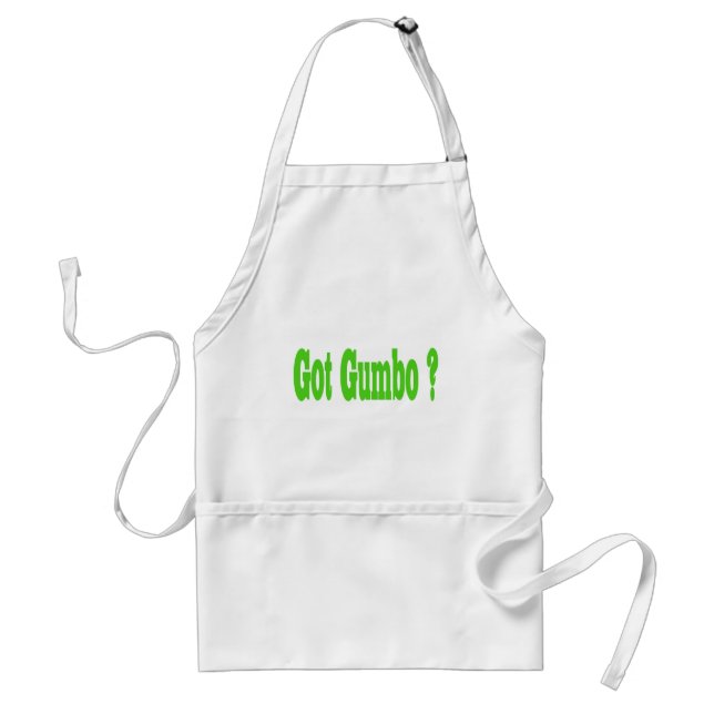 Got Gumbo Standard Apron (Front)