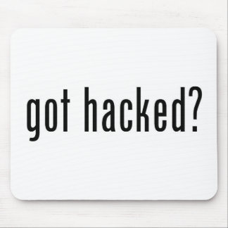 got hacked? mouse pad