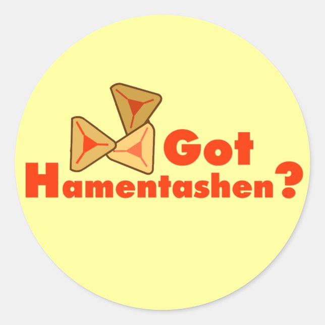 Got Hamentashen? Stickers (Front)