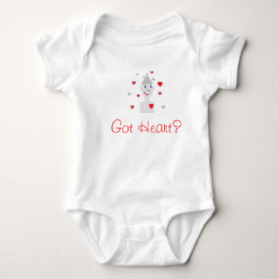 Got Heart? Tin Man Wizard of Oz Shirt! Baby Bodysuit