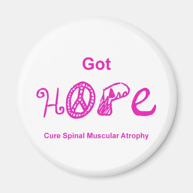 Got Hope - Pink Magnet (Front)