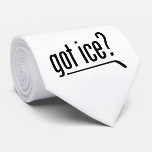 got ice? (hockey) tie