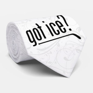 got ice? (hockey) tie