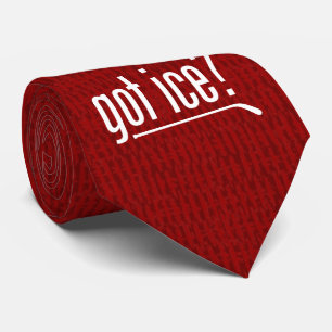 got ice? (hockey) tie