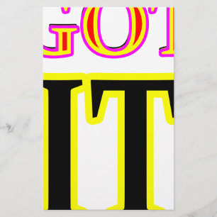 Got IT3 Art jgibney The MUSEUM Zazzle Gifts Stationery