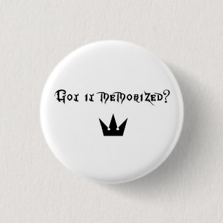 Got it Memorized? 1 Inch Round Button
