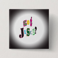 Got Jesus Christ Lord God Black Oval Abstract
