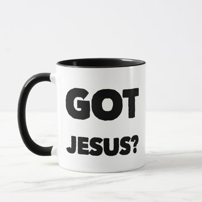 Got Jesus? Coffee Mug (Left)