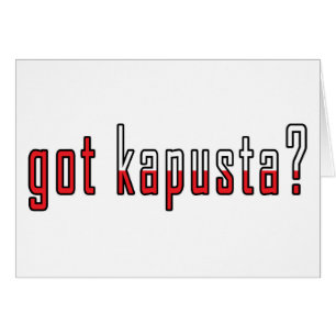 got kapusta? Flag