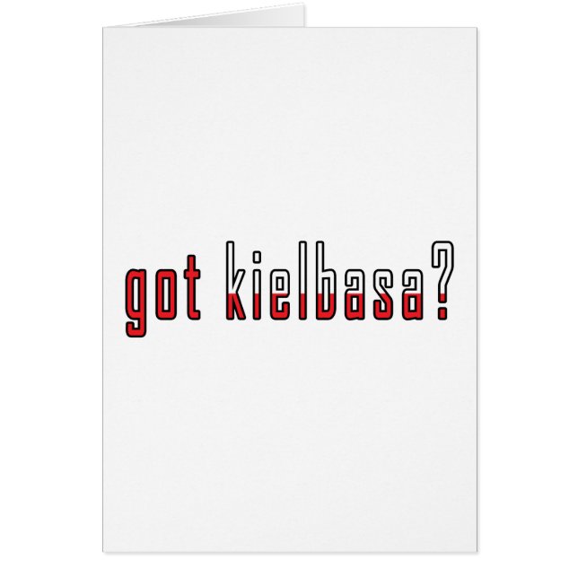 got kielbasa? Flag (Front)