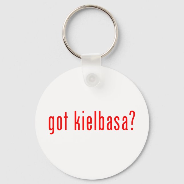 got kielbasa? keychain (Front)