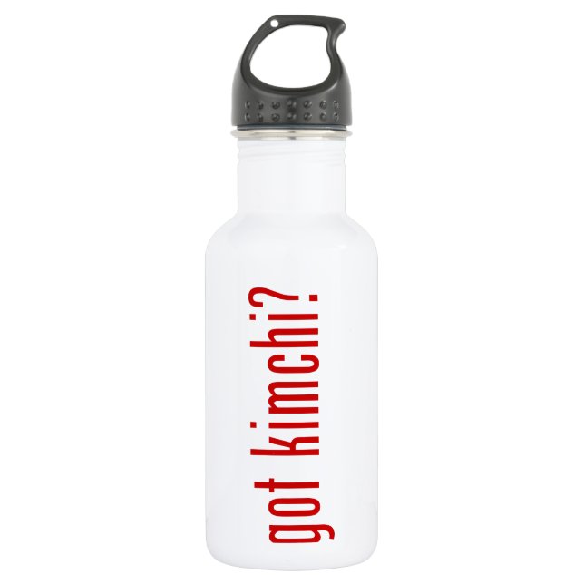 got kimchi? 532 ml water bottle (Front)