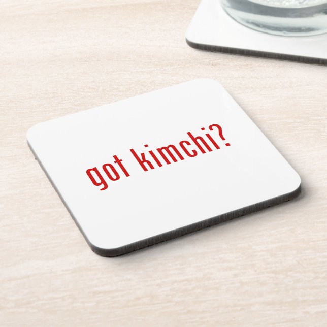 got kimchi? coaster (Left Side)