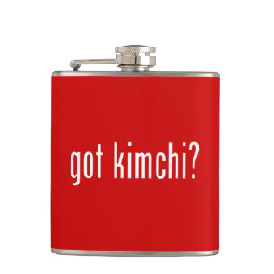 got kimchi? hip flask