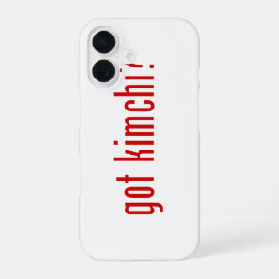 got kimchi? iPhone 16 case