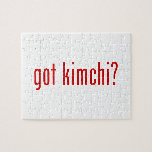 got kimchi? jigsaw puzzle (Horizontal)