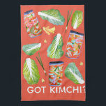 GOT Kimchi? Spicy Ingredients Watercolor Fun Kitchen Towel<br><div class="desc">Decorate your kitchen with this fun kimchi dish towel. Makes a great holiday,  housewarming or wedding gift! 
You can customize it and add text too.
Check my shop for lots more colours and patterns!</div>