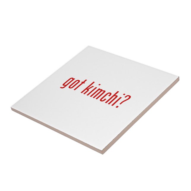 got kimchi? tile (Side)