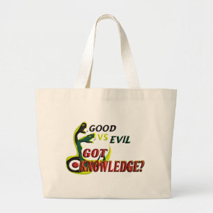 Got Knowledge Large Tote Bag
