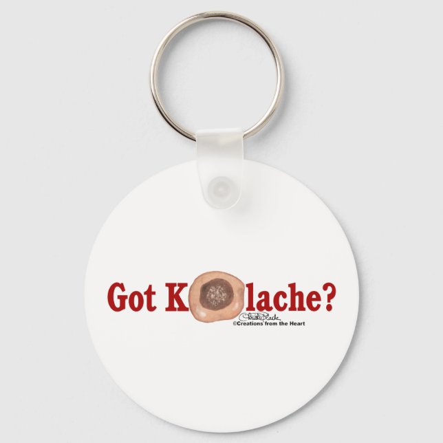 Got Kolache? key chain (Front)
