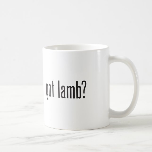 got lamb coffee mug (Right)