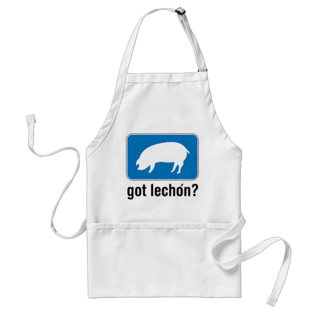 Got Lechon - Blue Standard Apron (Front)