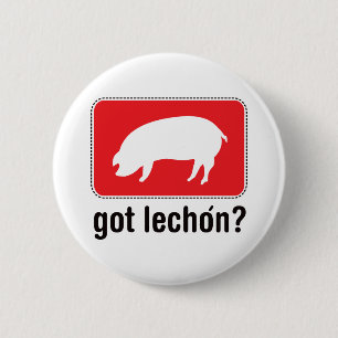 Got Lechon - Red 2 Inch Round Button