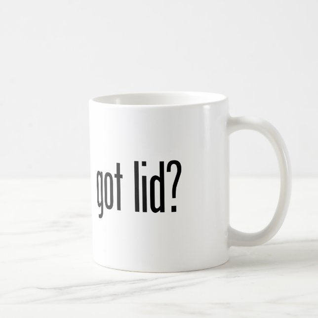 got lid coffee mug (Right)