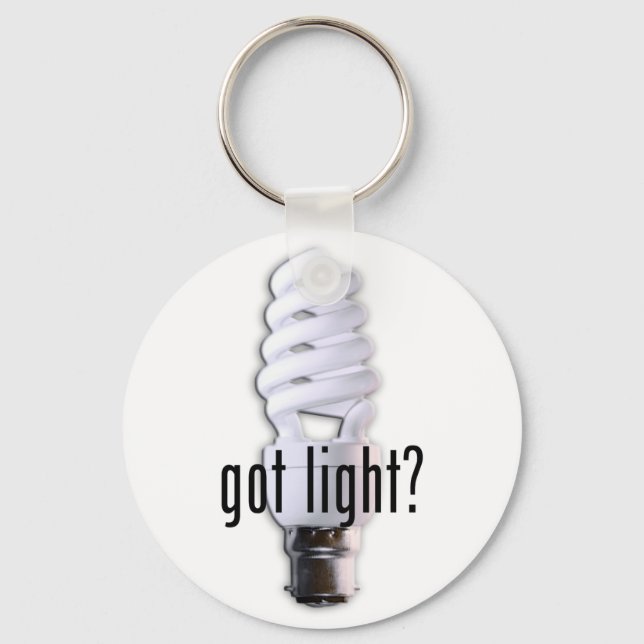 Got Light? Keychain (Front)