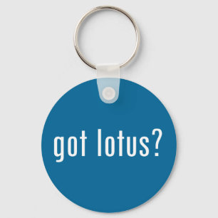 got lotus? keychain