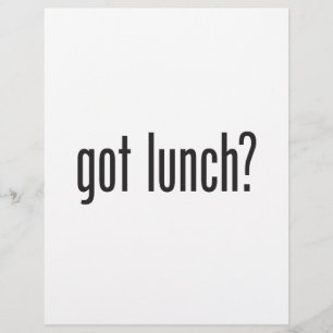 got lunch flyer