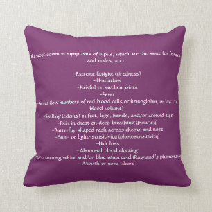 Got Lupus? Throw Pillow