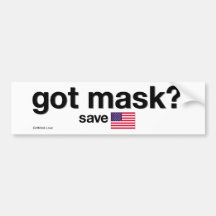 Got Mask? Save America.