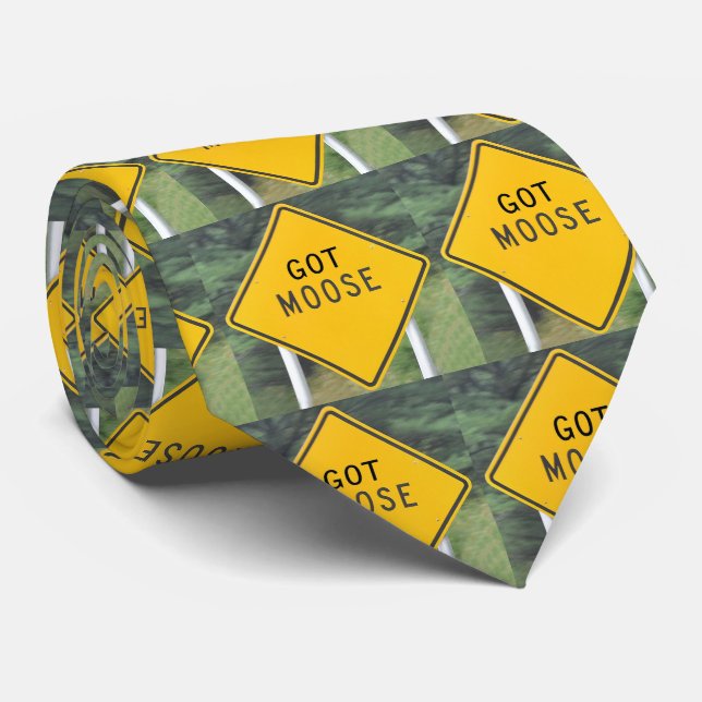Got Moose - Tie (Rolled)