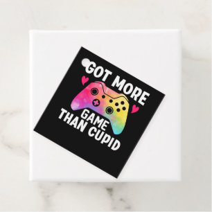 Got More Game Than Cupid Valentine Video Game Favour Tags
