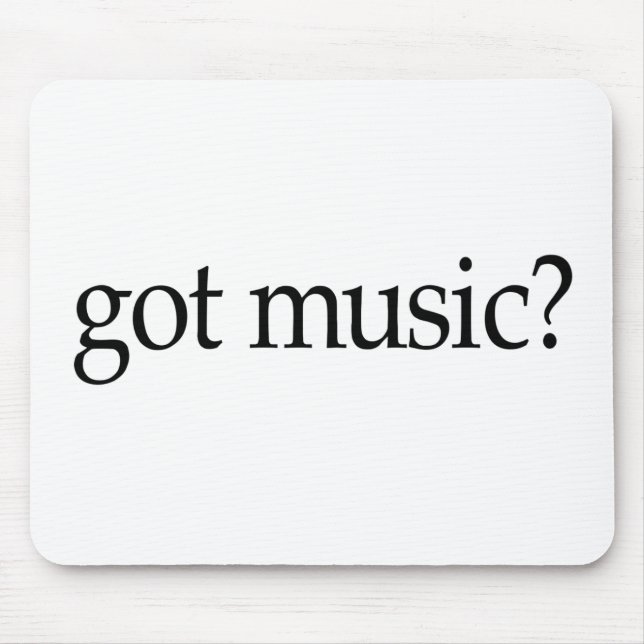 Got Music Mouse Pad (Front)