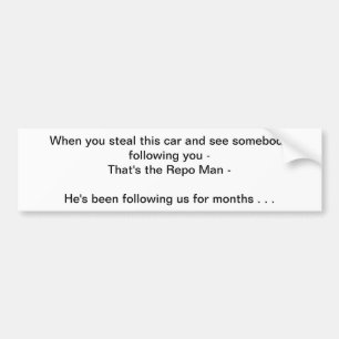 Got No Money Guide Anti-Theft Bumper Sticker 9