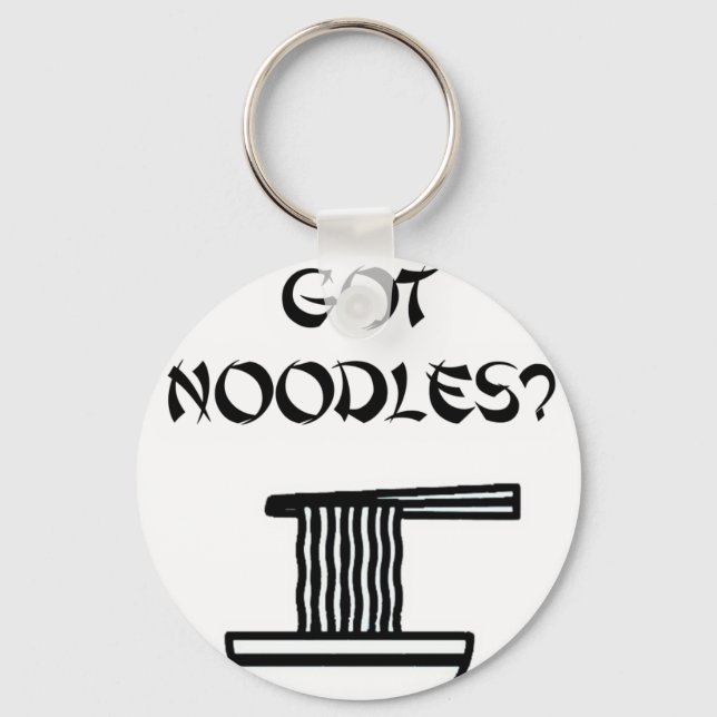 Got Noodles? Keychain (Front)