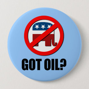 Got Oil 4 Inch Round Button