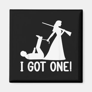 Got One Bachelorette Bachelor Party Wedding Party Magnet