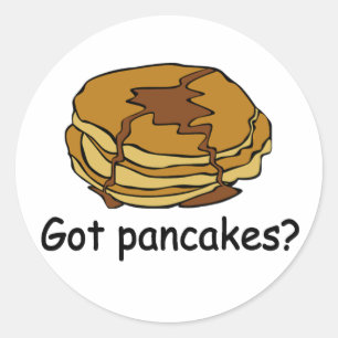 Got Pancakes? Classic Round Sticker