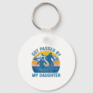 Got passed by my daughter funny skiing keychain