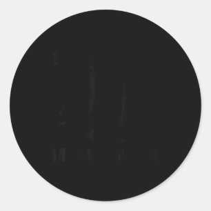 Got Ped By My Daughter Funny Skiing Family Classic Round Sticker